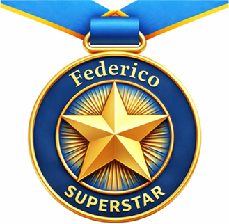 Federico Superstar Medal